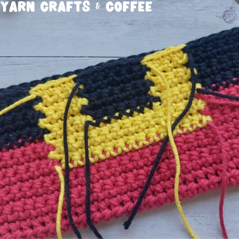 How to Weave in Yarn Ends from Crochet Projects