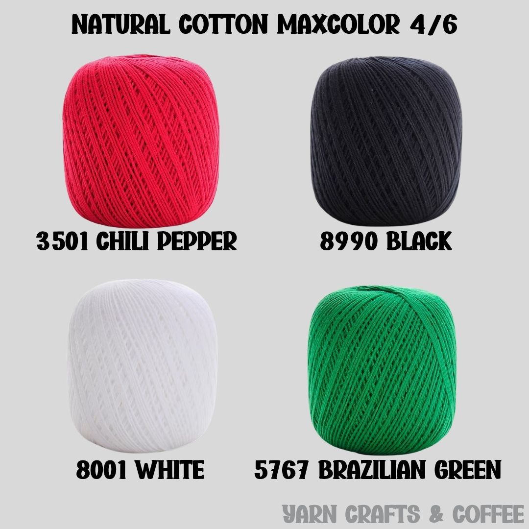 Natural Cotton Maxcolor 46 Watermelon Applique