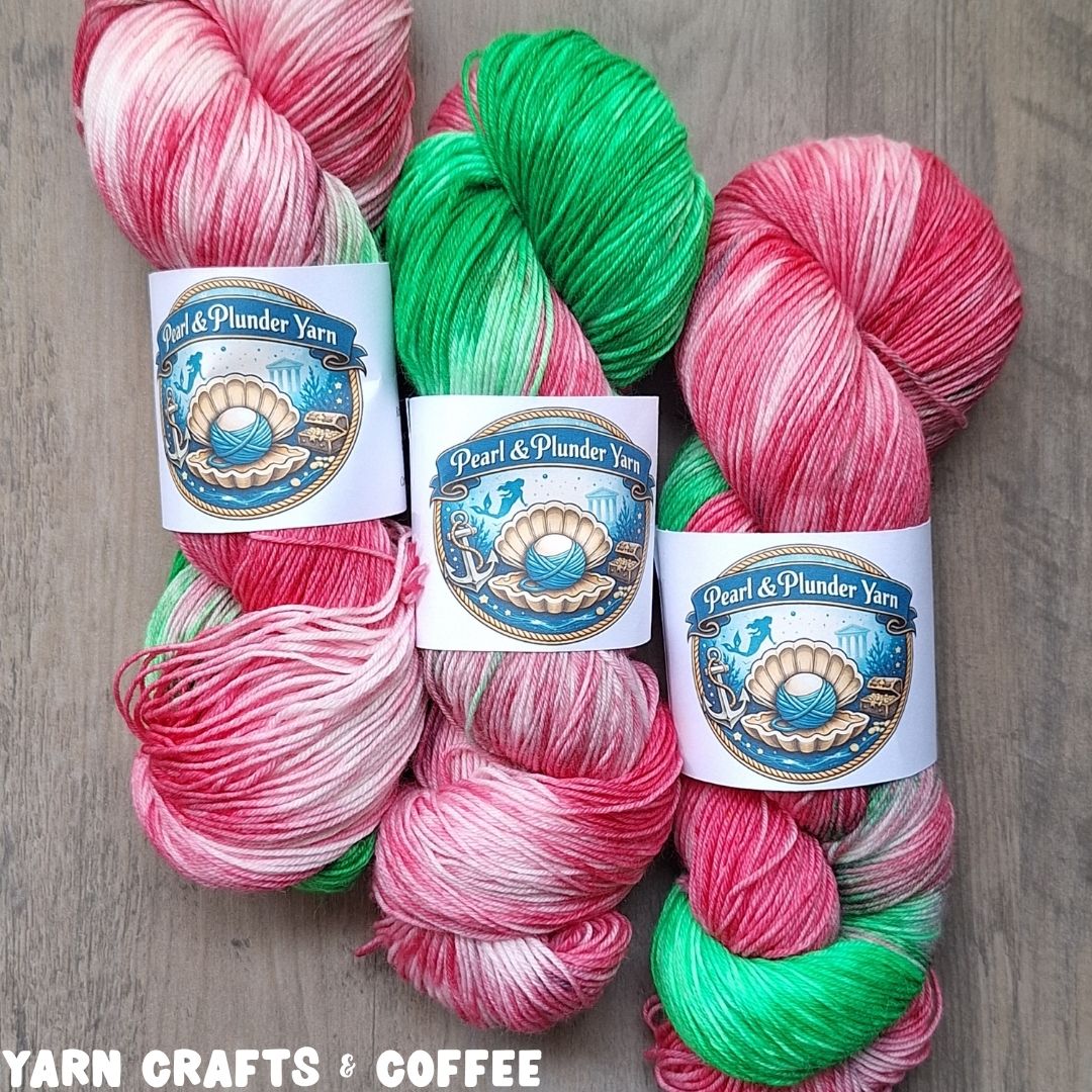 Pearl and Plunder Siren Sock Watermelon 02