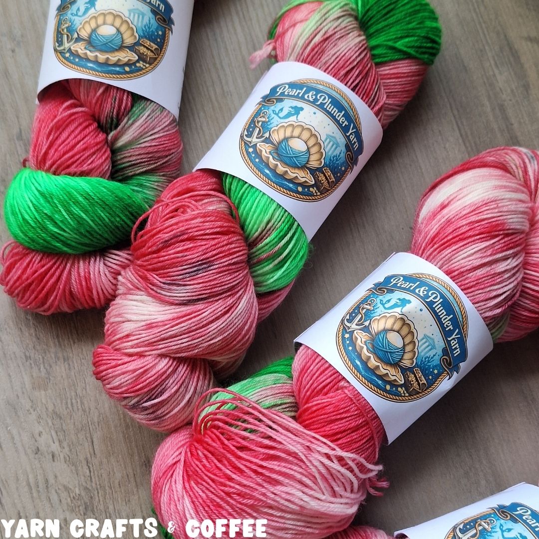 Pearl and Plunder Siren Sock Watermelon 05