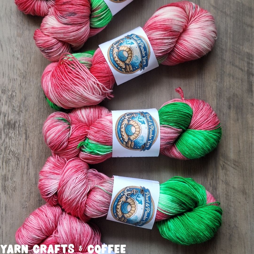 Pearl and Plunder Siren Sock Watermelon 06
