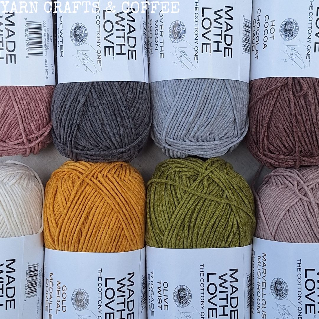 Lion Brand Made with Love Yarn The Cottony One