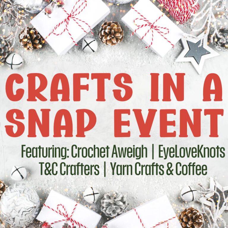 Yarn Crafts in a Snap Event
